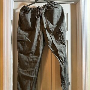 Inc mid rise skinny leg cargo pants XLP